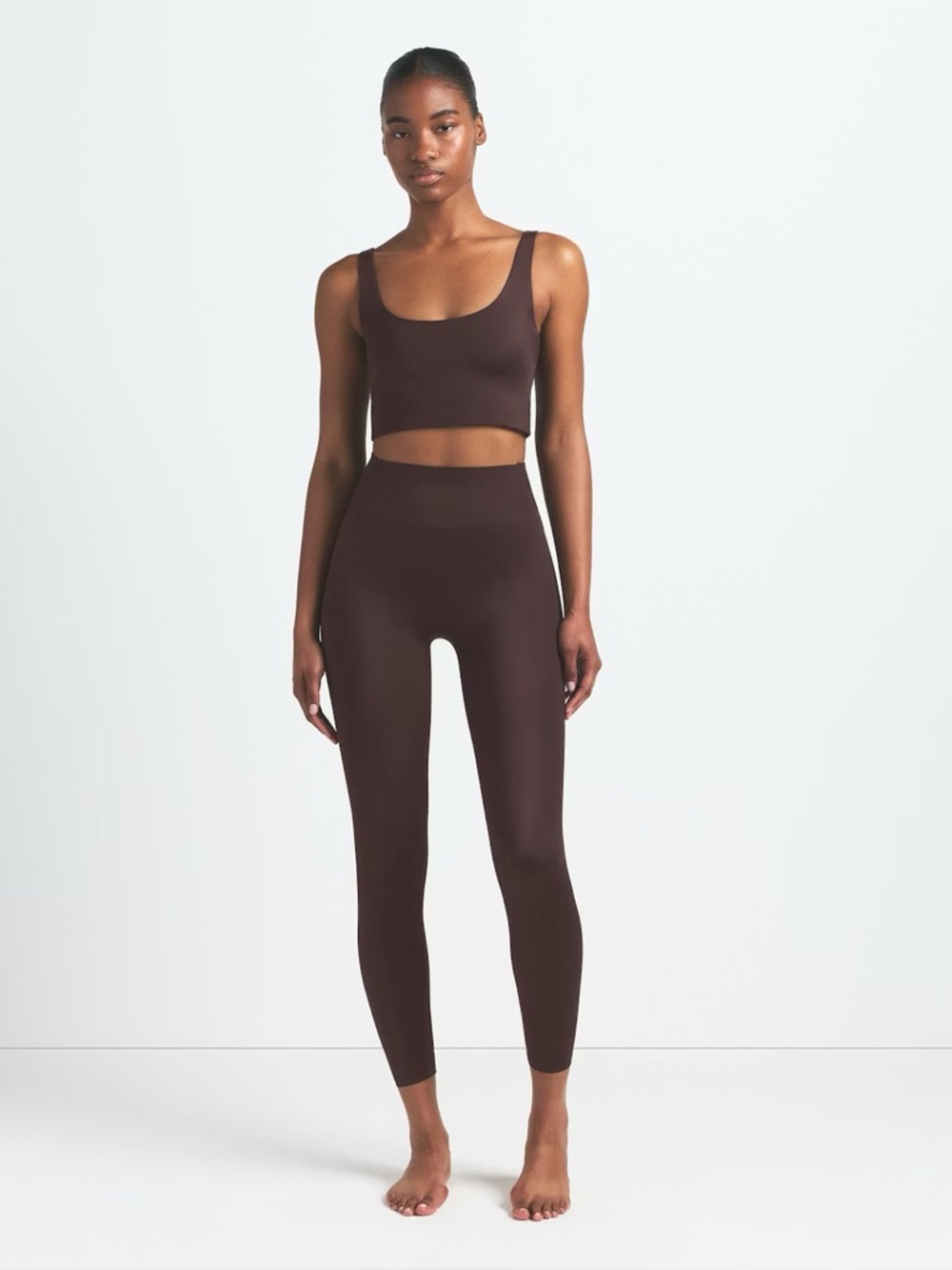 SKIMS X NIKE Shine Bonded Waist Leggings 26 Inch